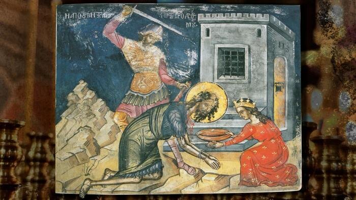Усекновение главы Иоанна Предтечи — великий православный праздник. Коллаж © Life.ru. Фото © Wikipedia © Life.ru