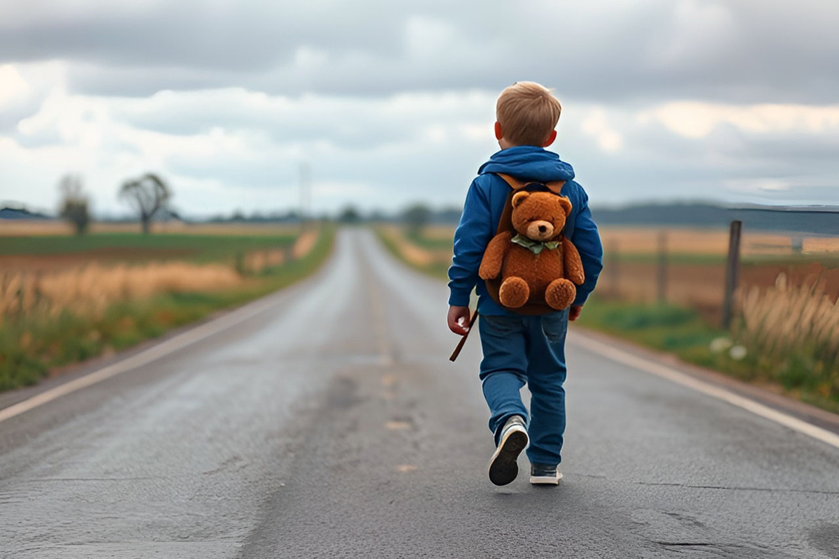 Приморские волонтеры объяснили высокую статистику по пропавшим детям.  Фото: Изображение сгенерировано нейросетью Kandinsky 3.1