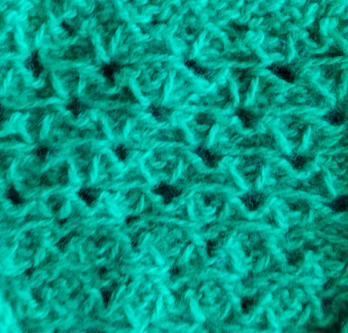 Изнаночная сторона узора.