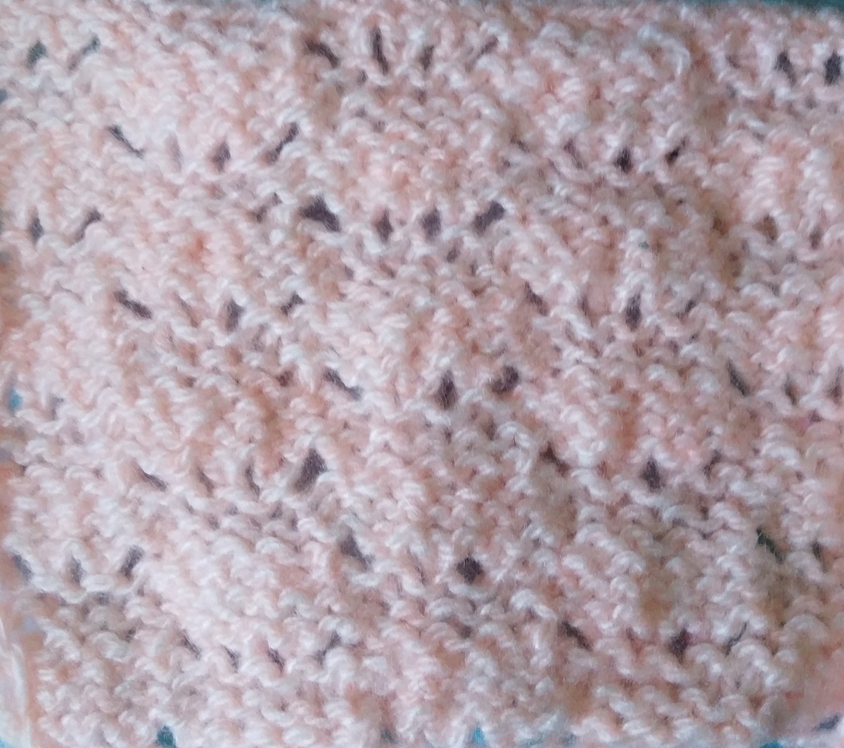 Изнаночная сторона узора.