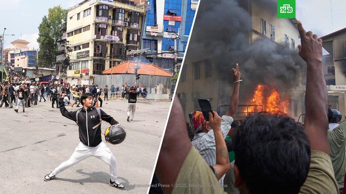    Хаос в Непале: протестующие захватывают и поджигают правительственные здания