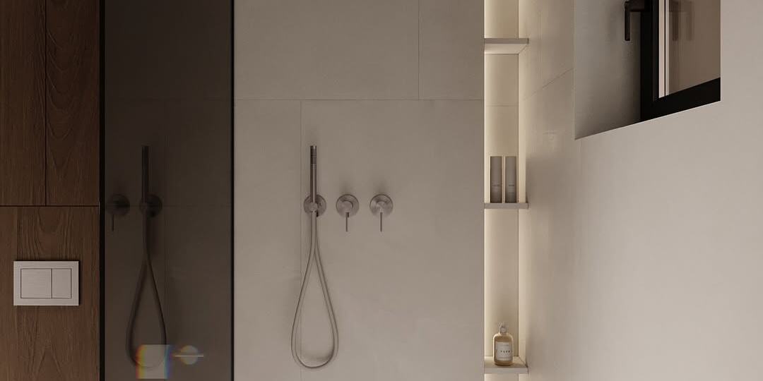 Санузел мечты: удобство, свет и удобное хранение