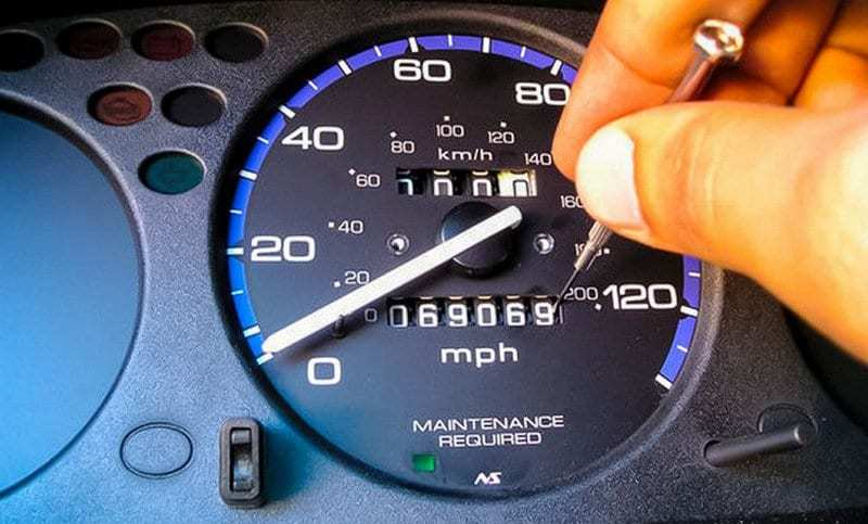 корректировка одометра