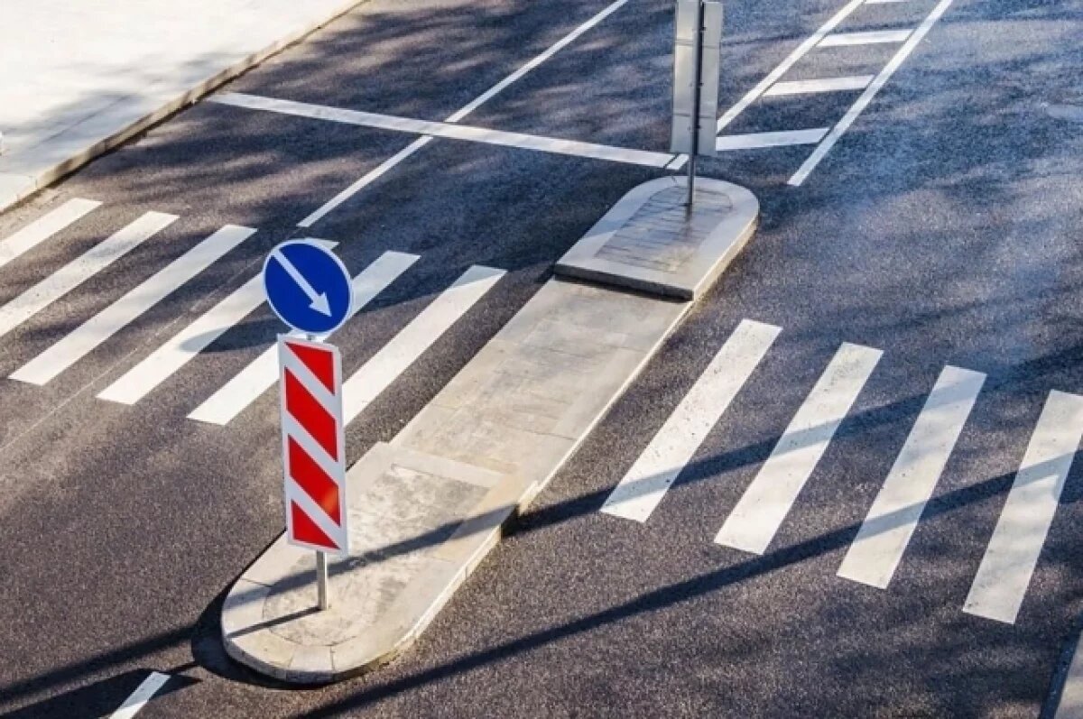    В столице обновили дорожную разметку