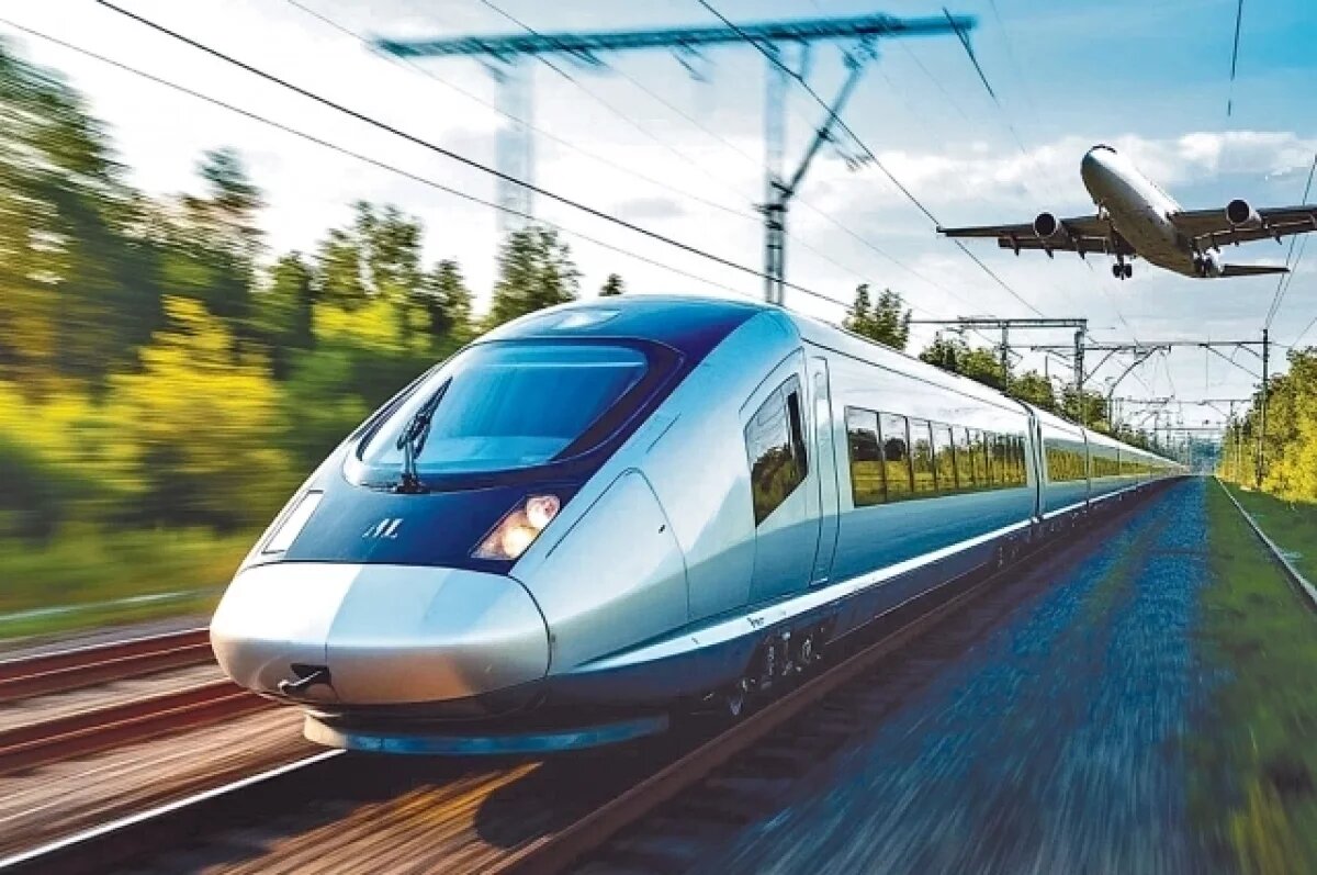    Поезд для строящейся через Тверь ВСМ передумали называть «Белый кречет»