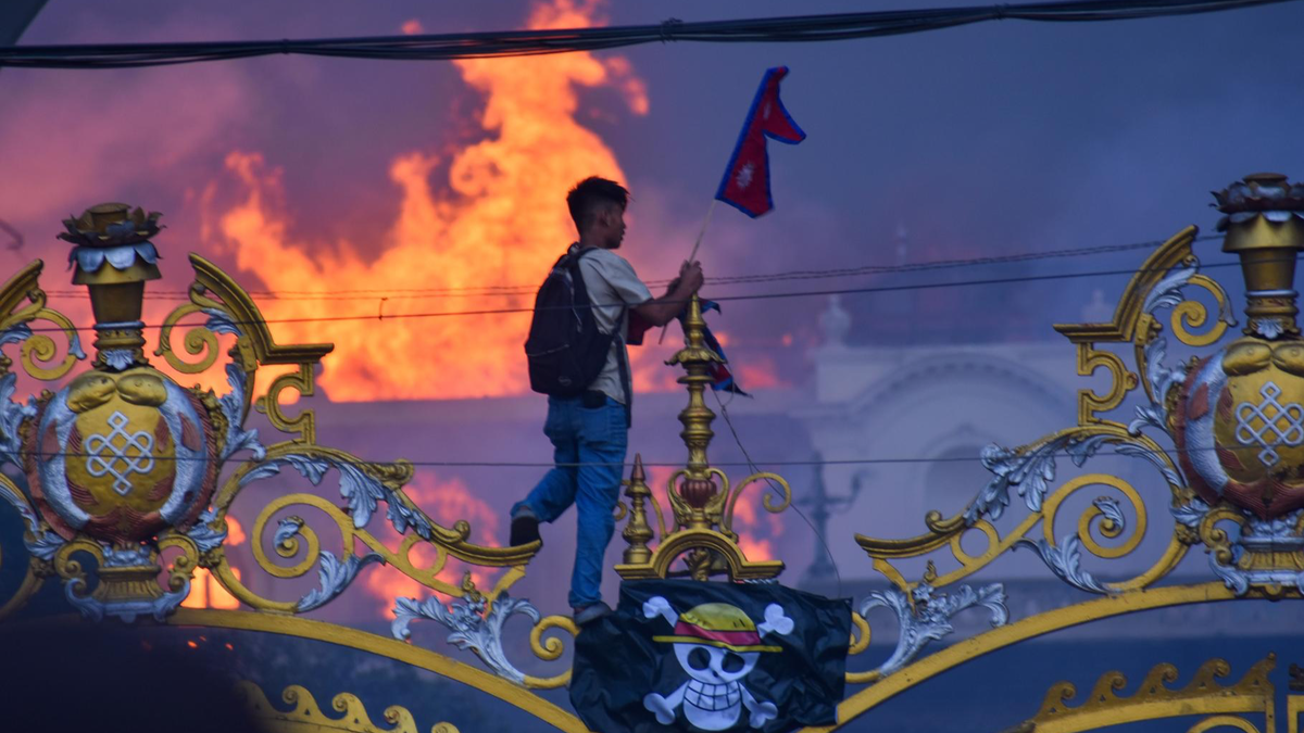    Митинги в Непале. Фото: gettyimages.com