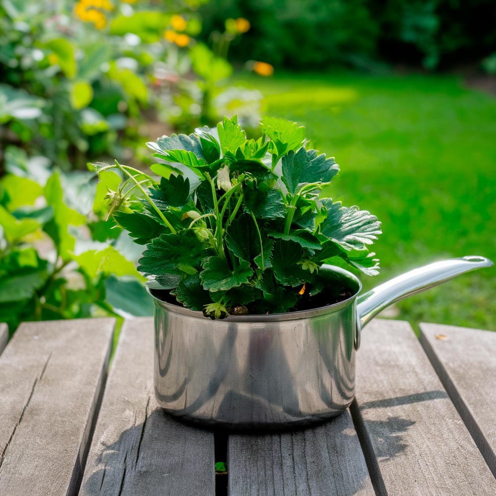 Посадка клубники осенью