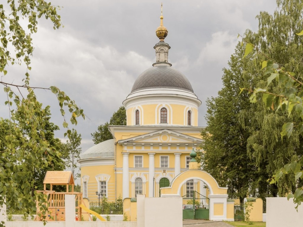 Храм возле которого произошло событие