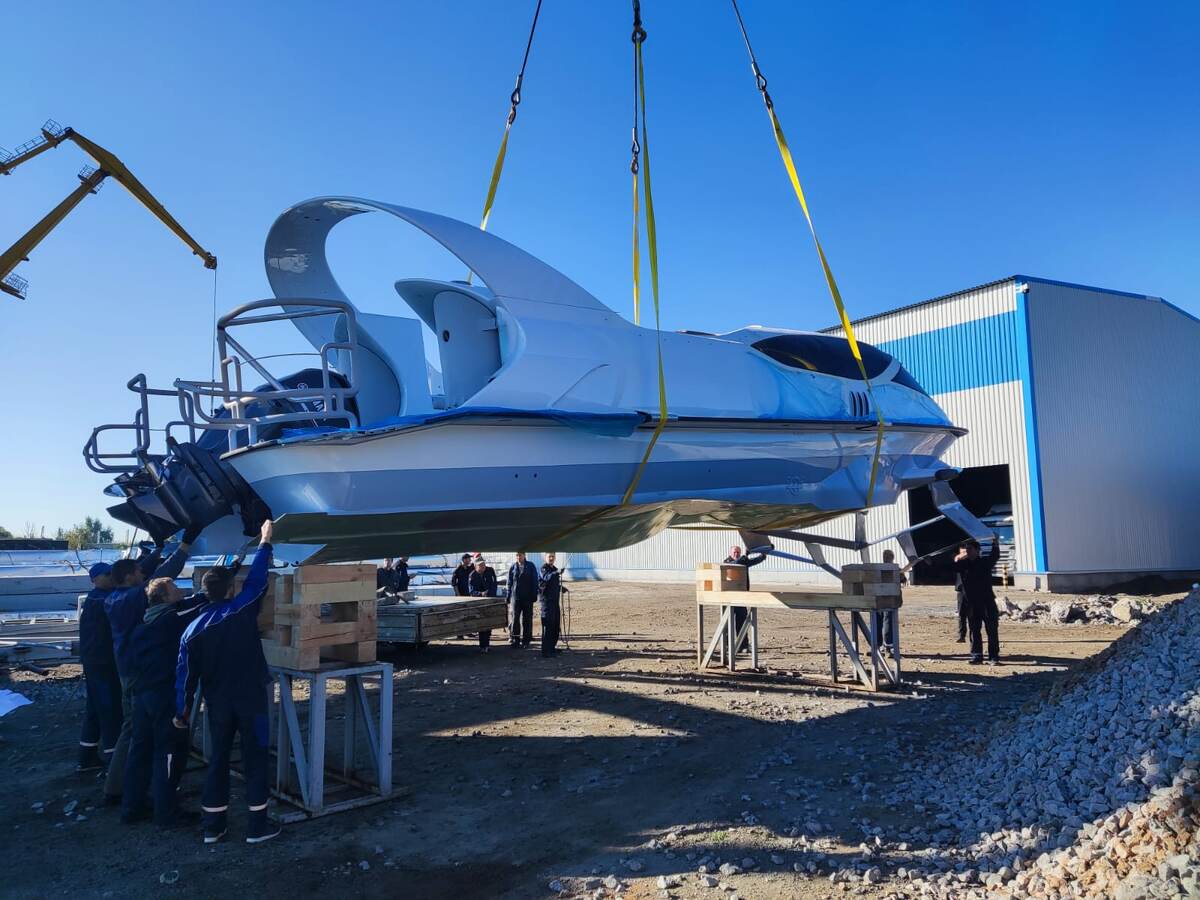 Фото верфи «Паритет».