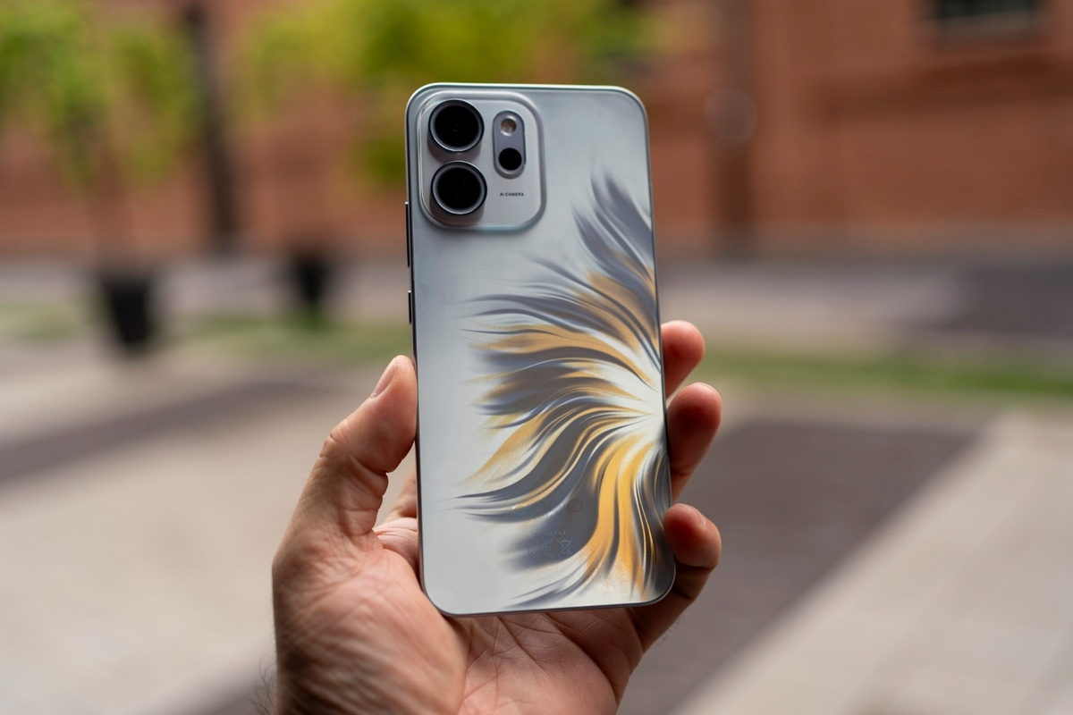 Дизайн смартфона OPPO Reno14 F 5G