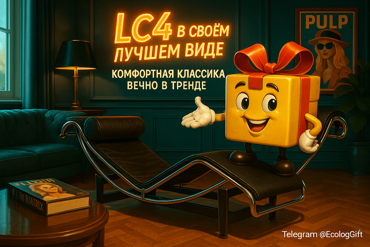    LC4 шезлонг: вечная классика и комфорт для спины Марина Погодина