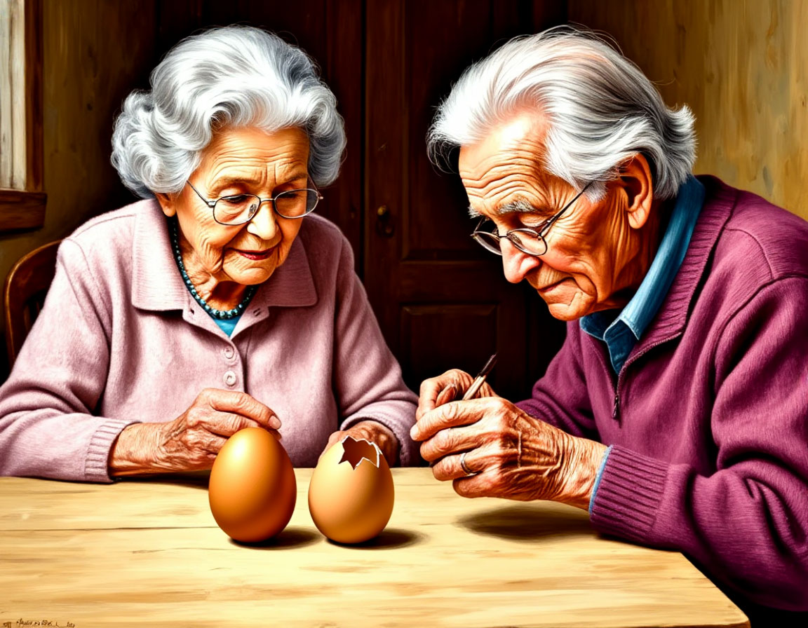 Картинка сделана нейросетью. Нейросеть так видит 