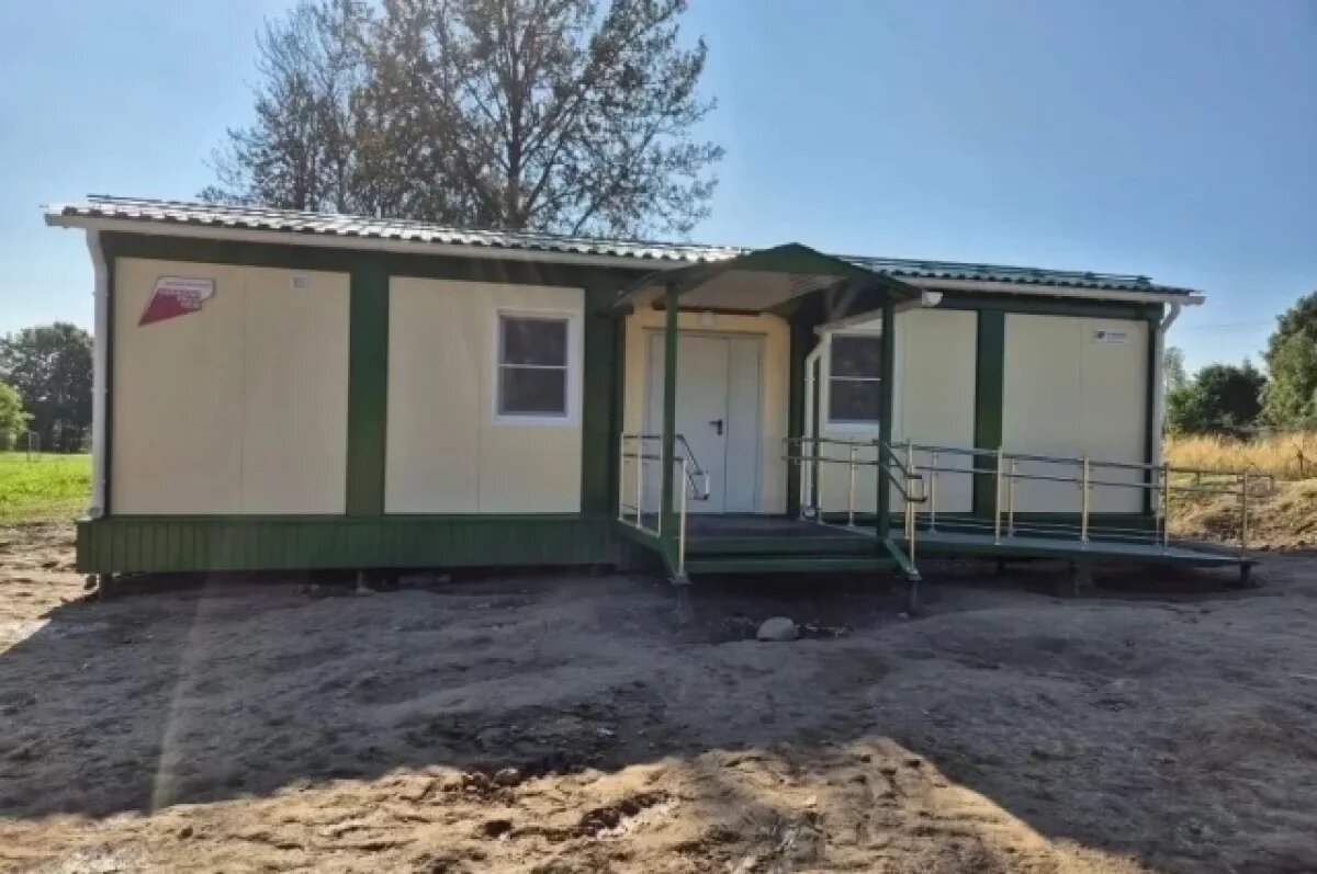    Монтаж ФАПов завершился в деревнях Новоржевского района