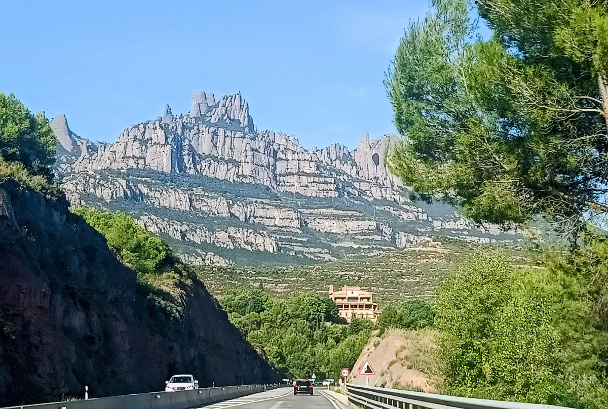 Гора Монтсеррат. Каталония. Испания.Фото автора 