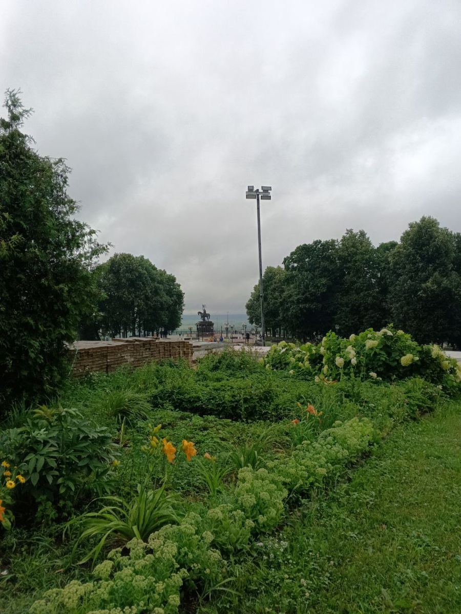 Вид со смотровой площадки. Фото автора. Июль 2025 г.