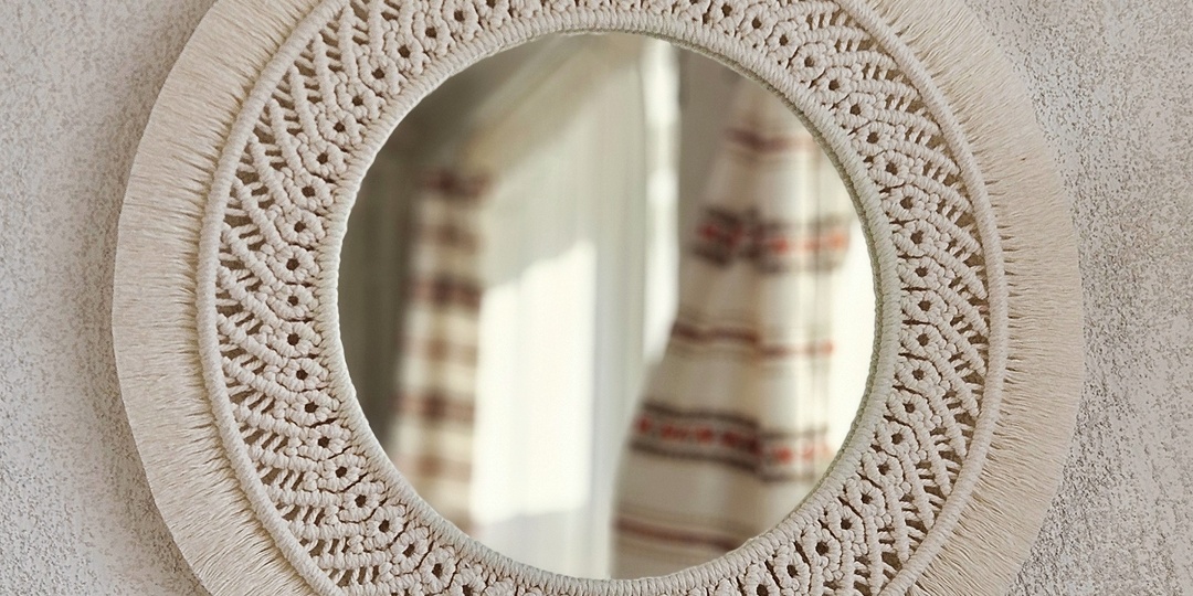 Онлайн мастер-класс по макраме зеркалу «Ажурное»: обзор урока