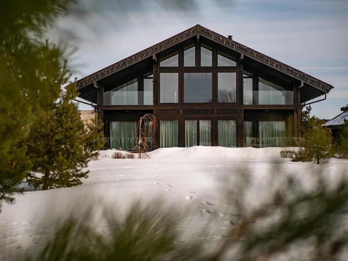 Загородный дом по проекту "Элон" NATURI