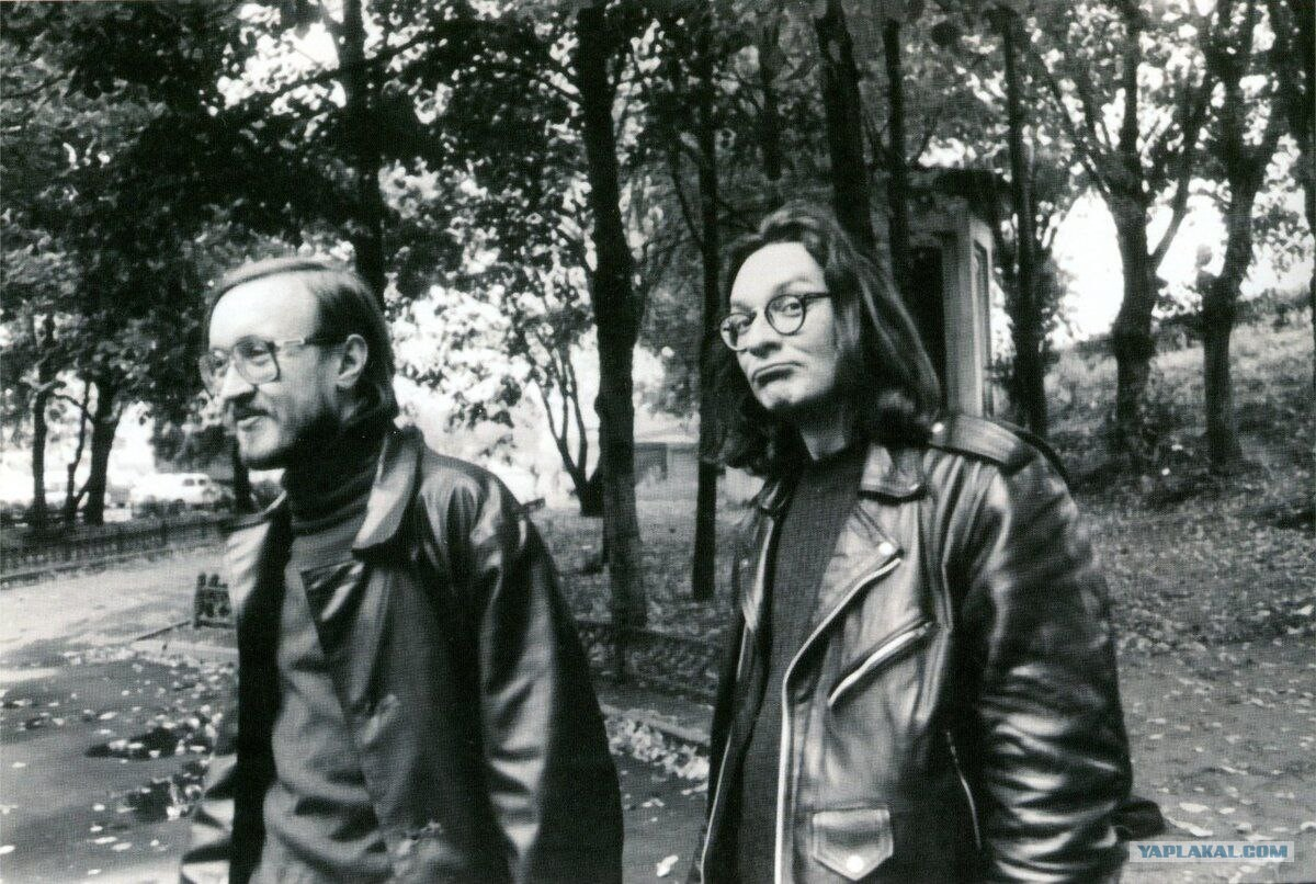 Егор Летов и Константин "Кузя УО" Рябинов 