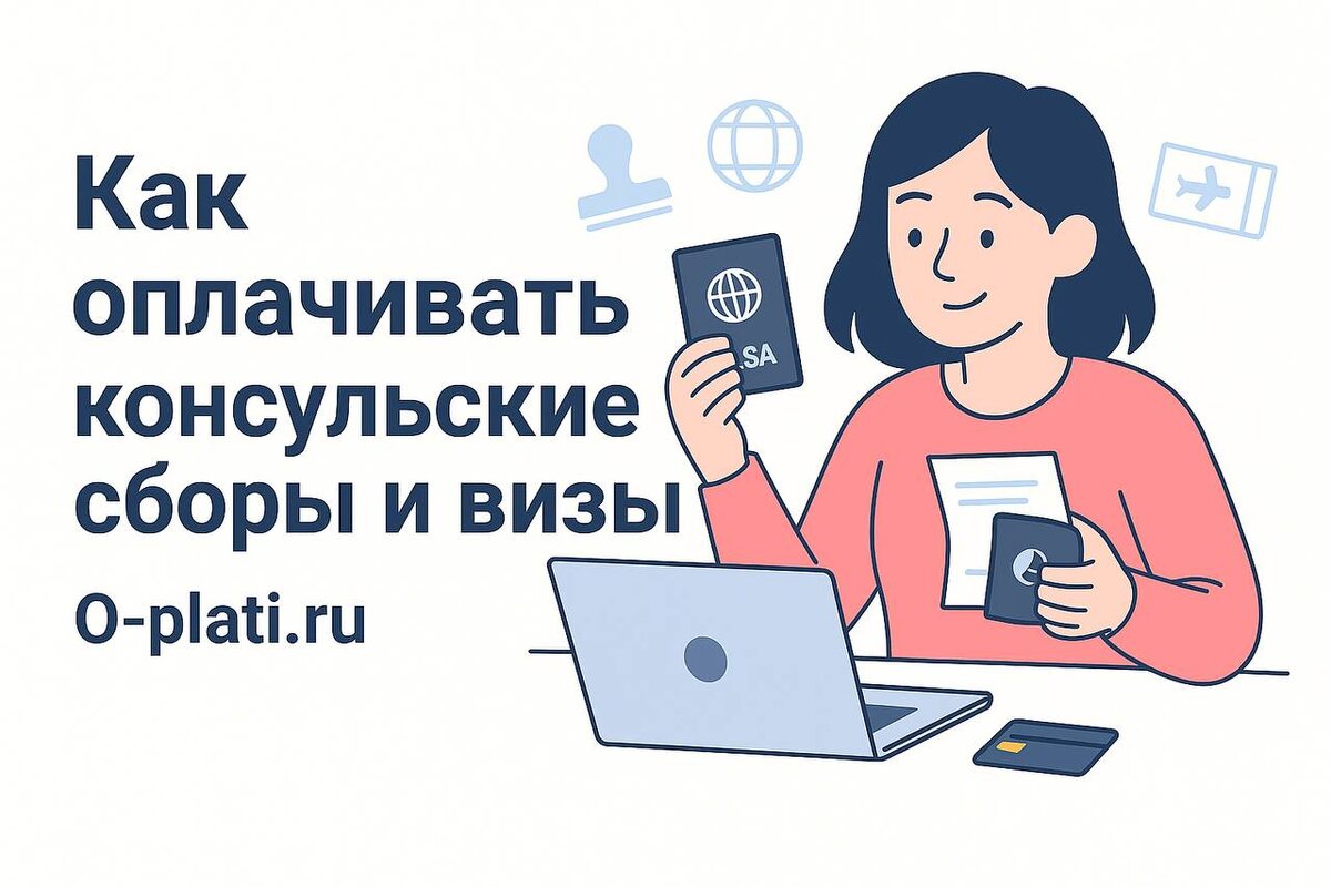 Как оплатить визу и консульский сбор из России в 2025 году