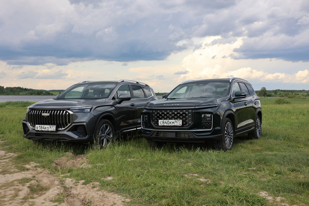 Geely Okavango и Soueast S09