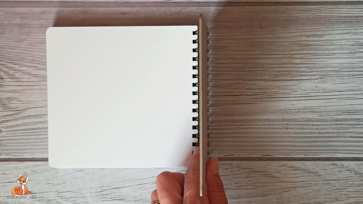 Скетчбук от "Малевич" для акрила, масла, гуаши, темперы и смешанных техник, 20 листов, 360 г/м2, 15х14 см