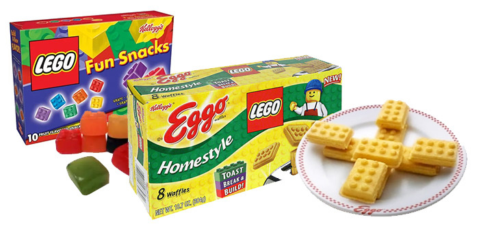 Те самые вафли Lego Eggo