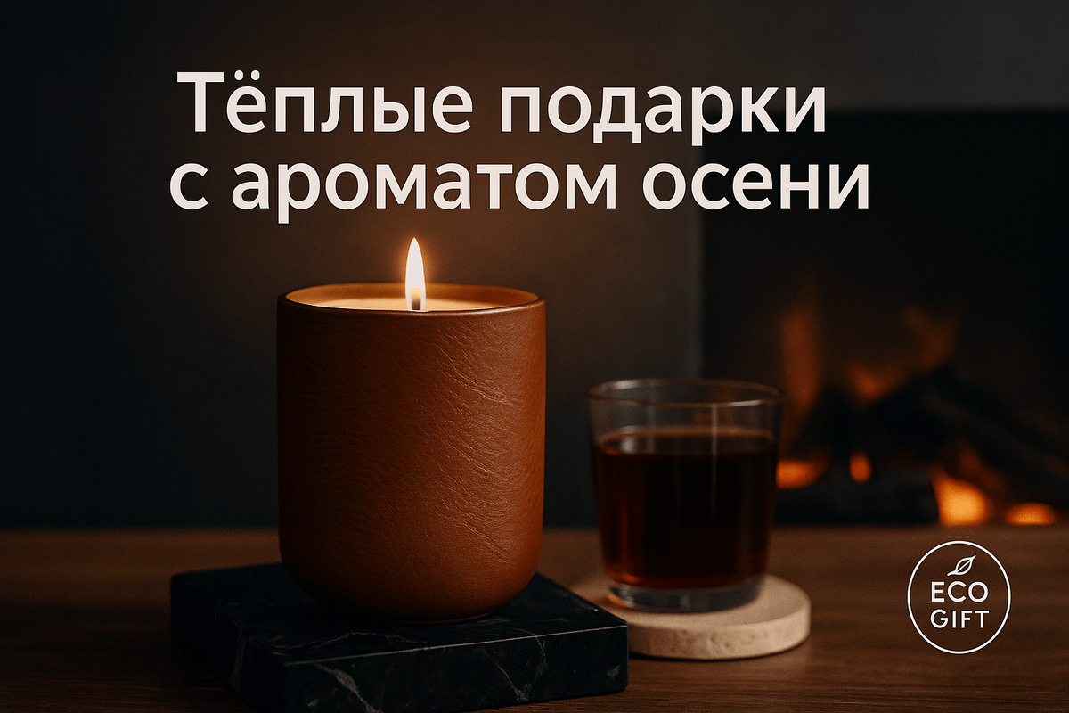    Вечер у камина: свечи с осенними нотами для уюта Марина Погодина