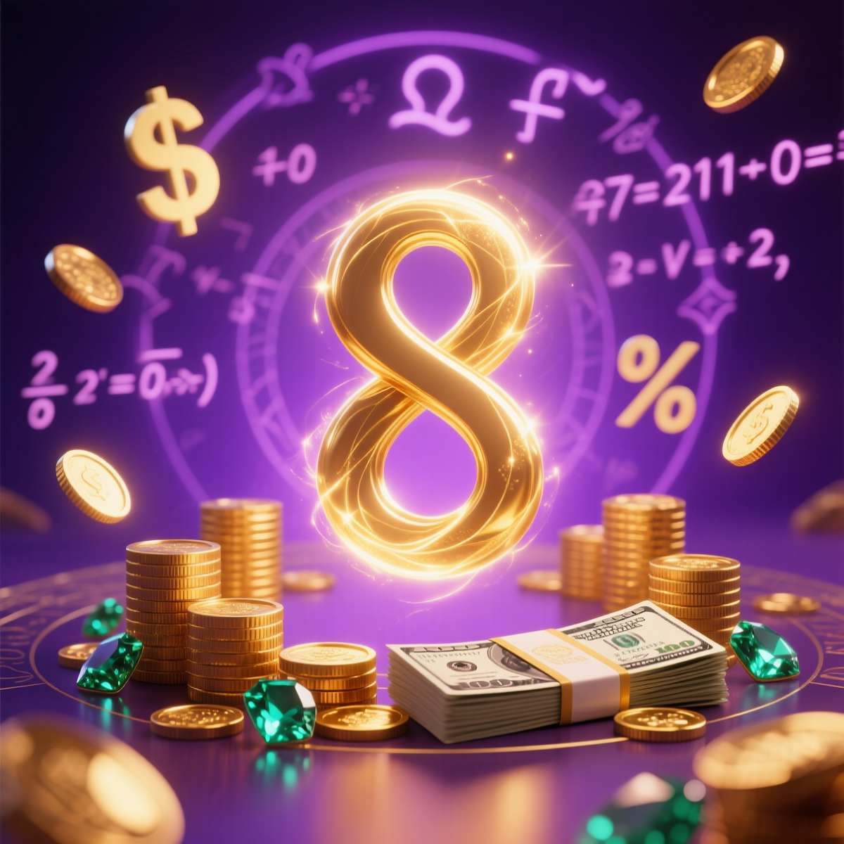 В нумерологии цифру 8 называют «числом силы, успеха и материального изобилия».