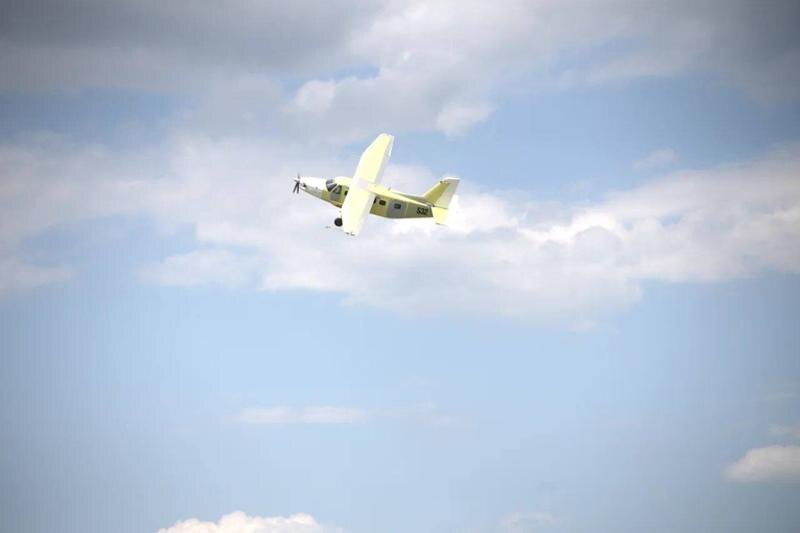    Telegram-канал УЗГА. Самолет «Байкал» в воздухе