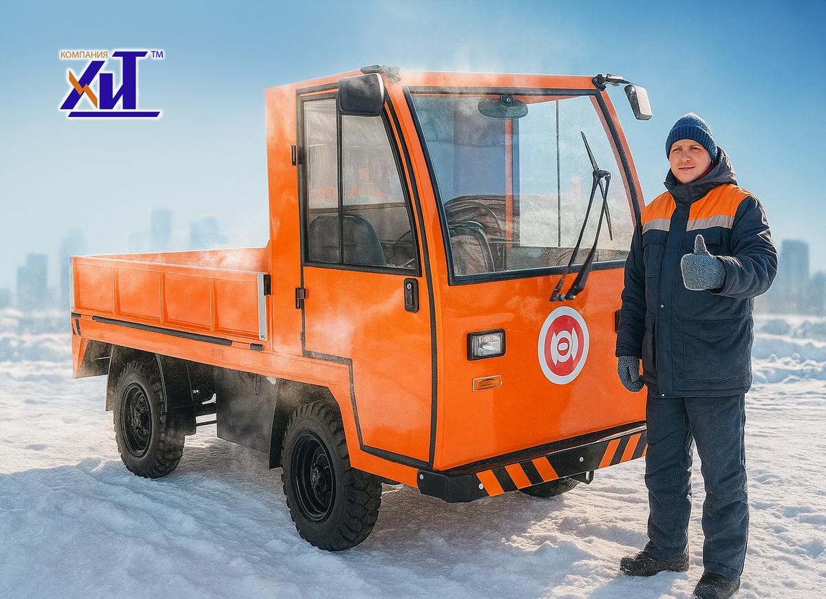 С литий-ионной батареей электротележка всегда будет на ходу даже в сильный мороз