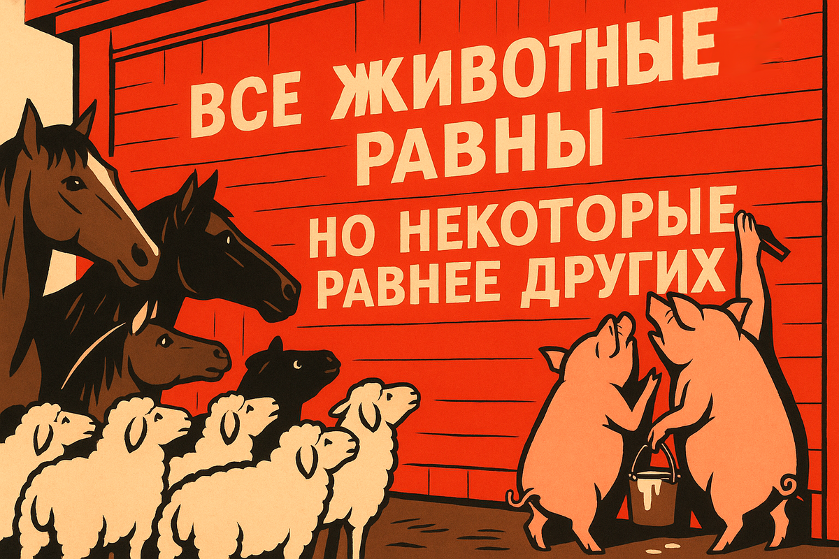 Джордж Оруэлл "Скотный Двор" @the_log_book