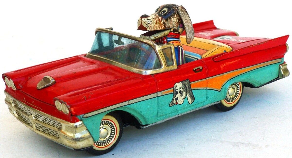 You can drive my car/ Ретро-игрушка, 1950-е/США