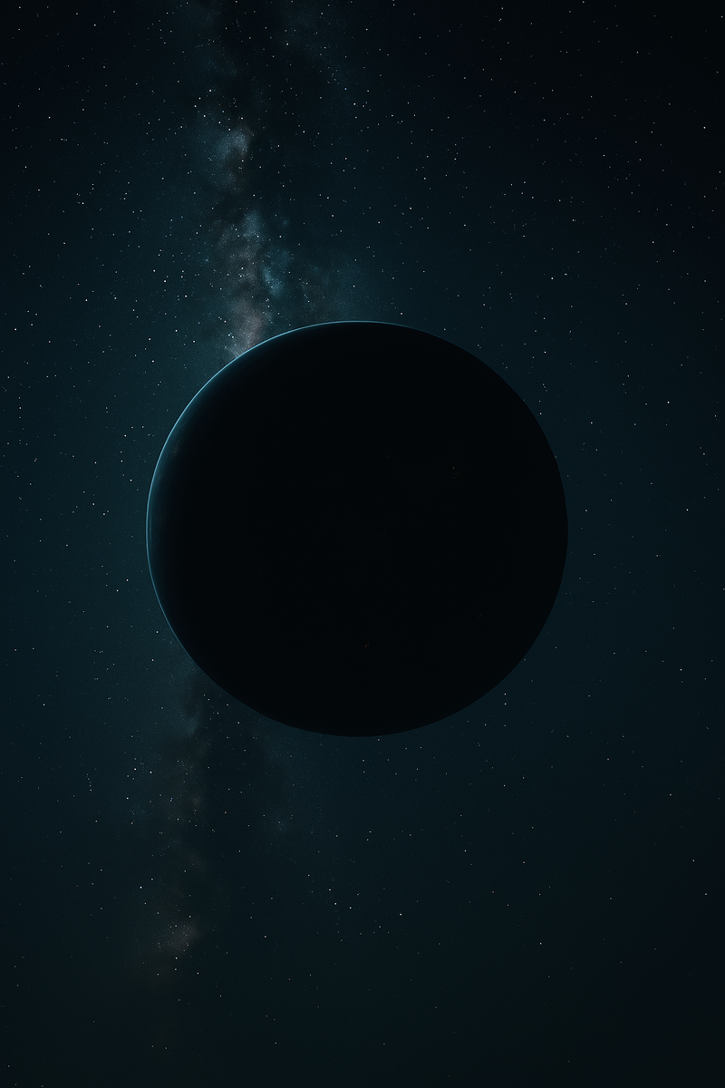 Лишь свет звёзд озарял бы планету