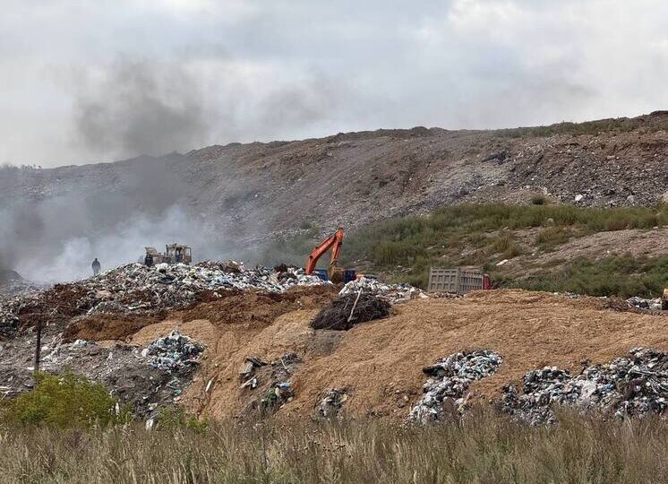 В Самарской области потушили крупный пожар на полигоне ТБО «Преображенка»