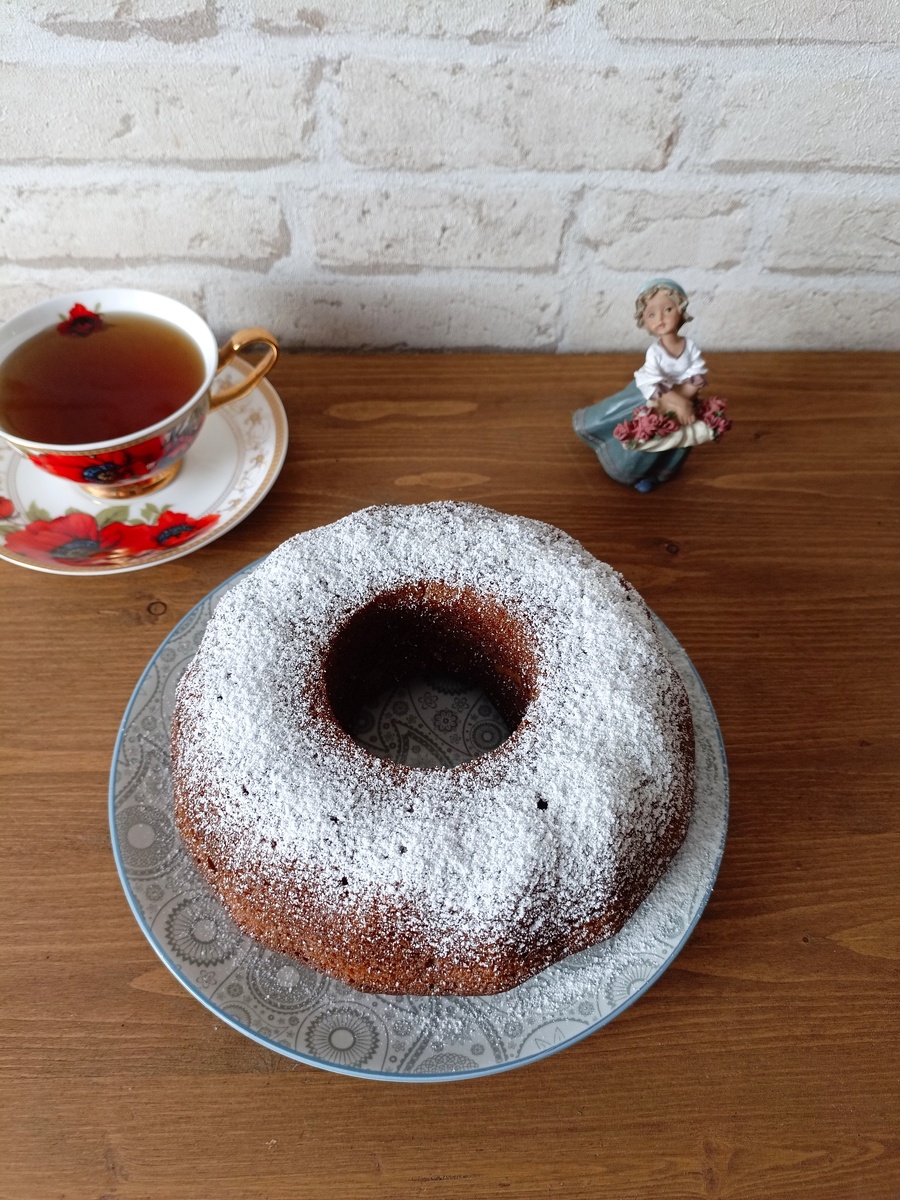 Пирог на варенье. Фото автора 