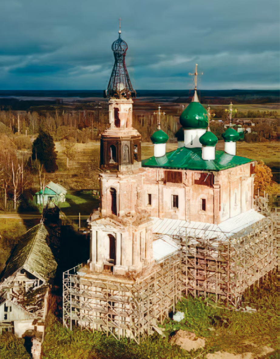 Храм Живоначальной Троицы в Тверской области в селе Кой