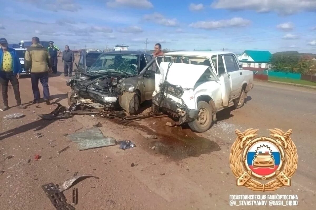    ДТП с 2 погибшими произошло на трассе Бураево — Куеда в Башкирии