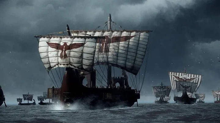 Римский флот. Арт из игры One Ryse: Son of Rome