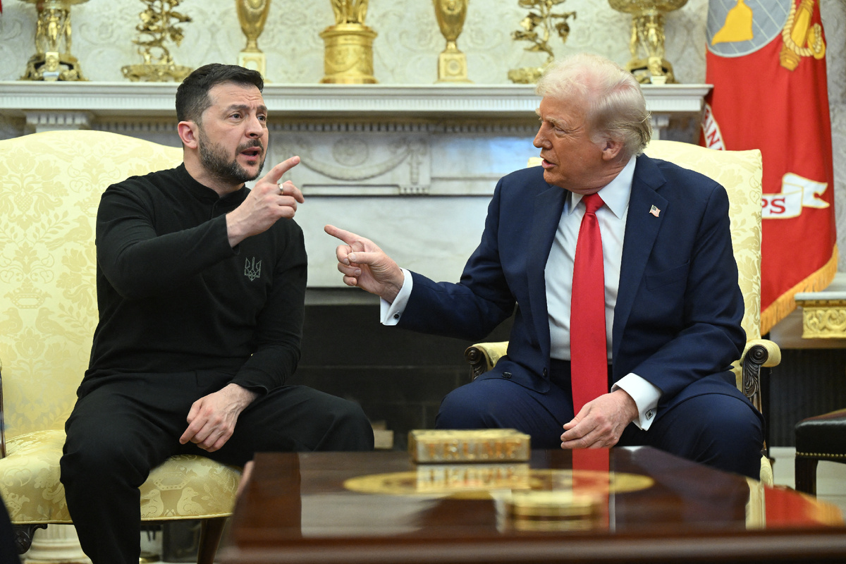 Спор Трампа и Зеленского в Белом Доме