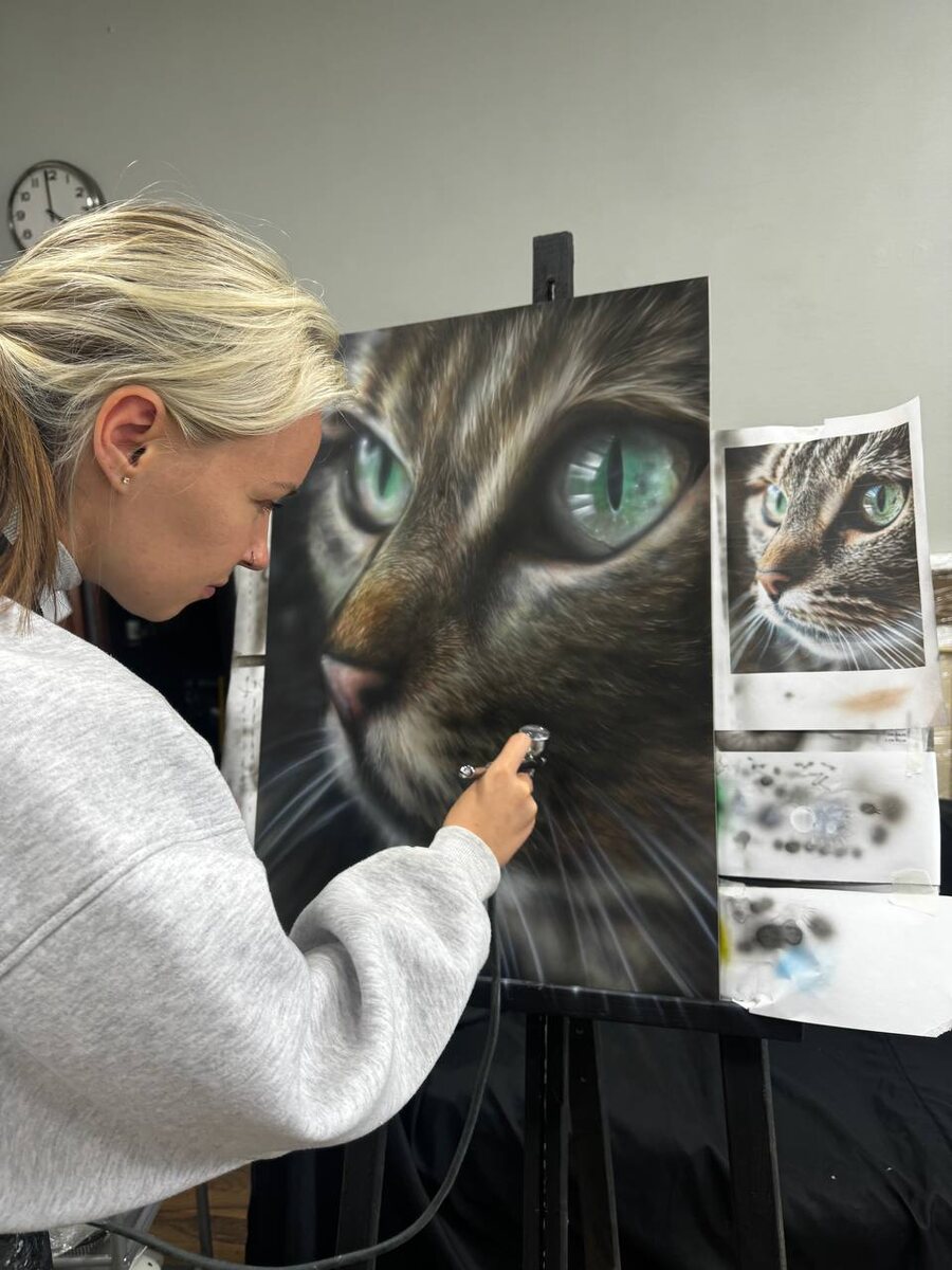 Реалистичная картина своими руками