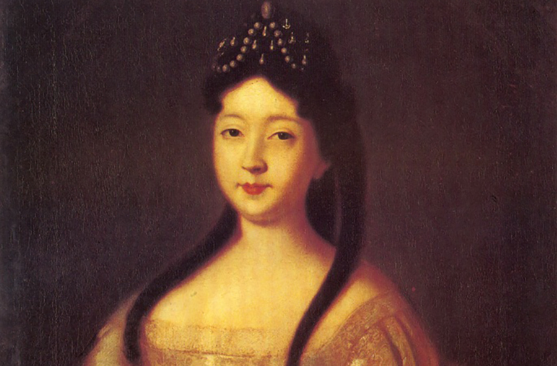 Портрет цесаревны Анны Петровны, 1725 г.