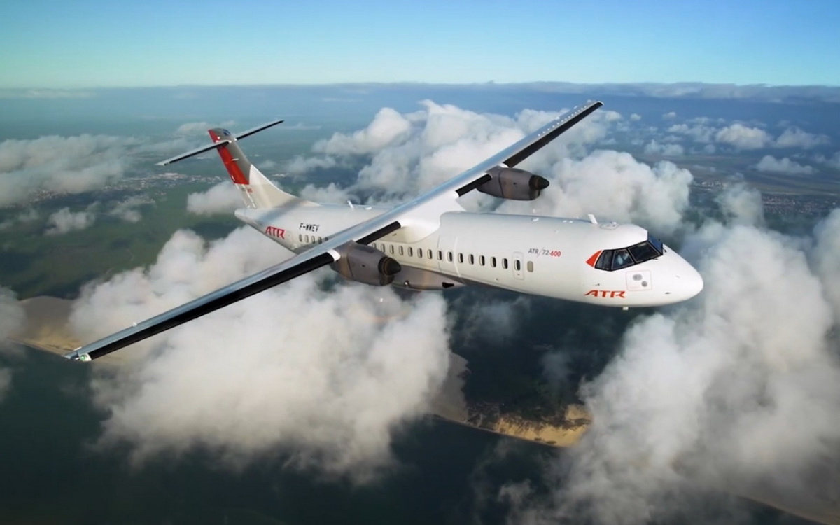 ATR 72-600. Рекламные кадры ATR