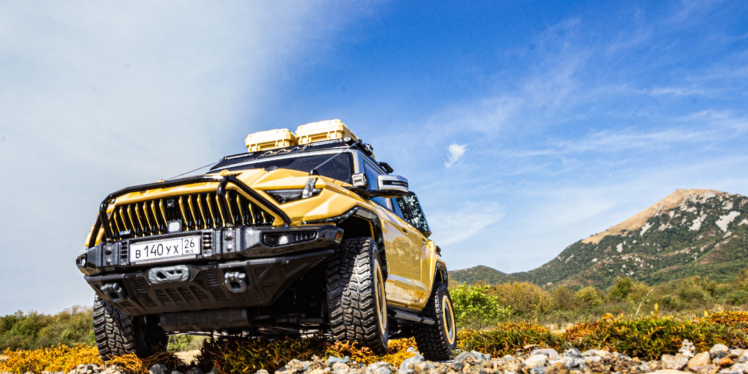 Путешествие на Donfang M-Hero 917. Масштаб 1:18.