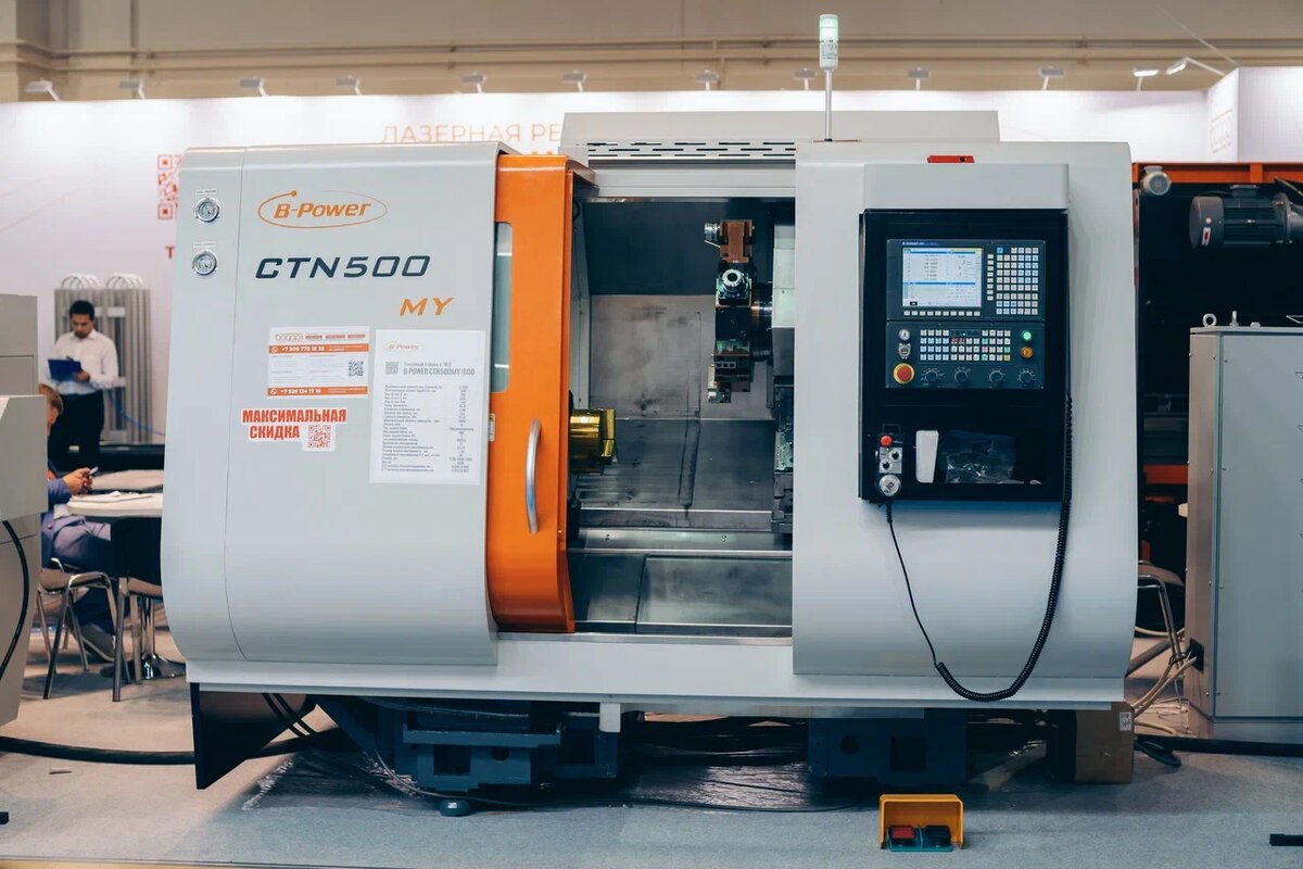 На выставке «Металлообработка» специалисты «Экрос-ЮГ» выбрали модель CTN 500