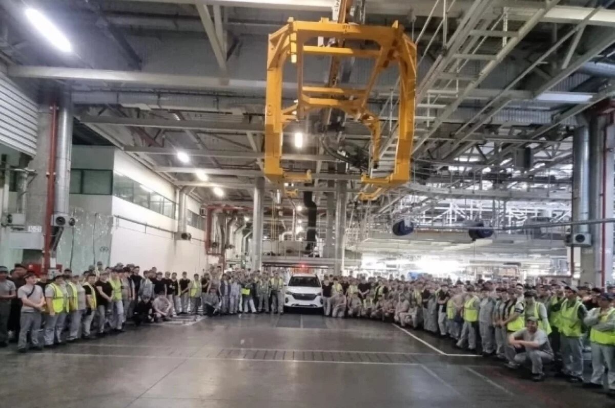    В Калуге выпустили 1000-й HAVAL M6 полного цикла