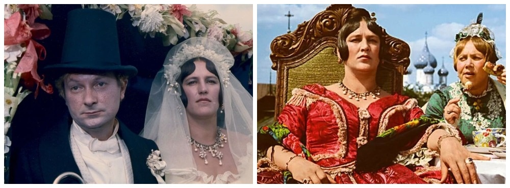 кадры из фильма "Женитьба Бальзаминова" (1964)