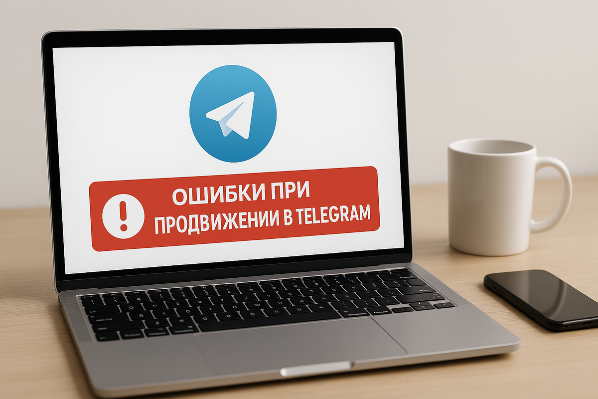 Ошибки продвижения в Телеграм