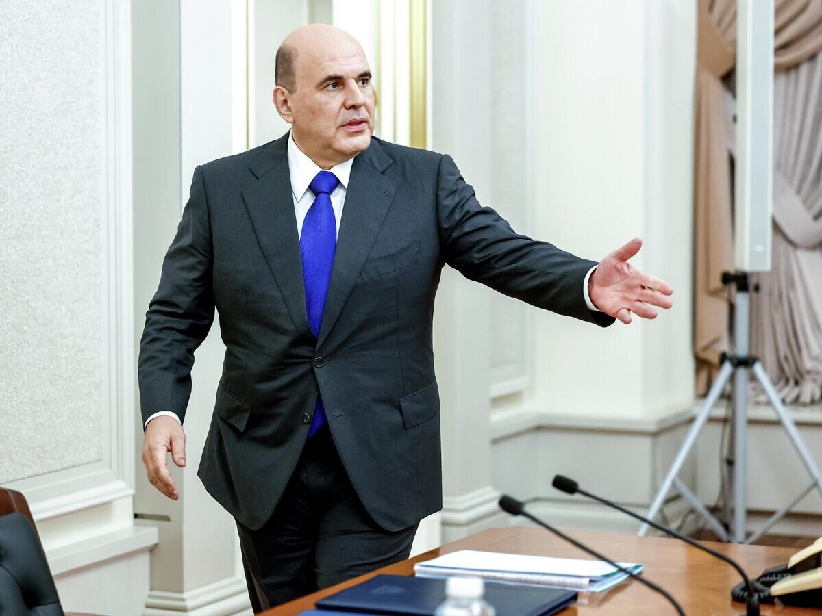    Председатель правительства РФ Михаил Мишустин проводит совещание по экономическим вопросам© РИА Новости / Дмитрий Астахов