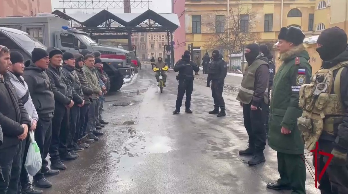 Фото: Pr Scr telegram.org / Росгвардия Петербурга
