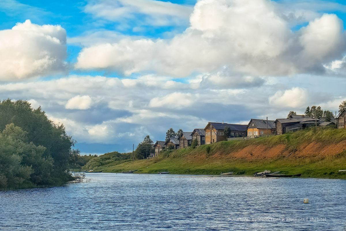 Вид на Кимжу с реки
